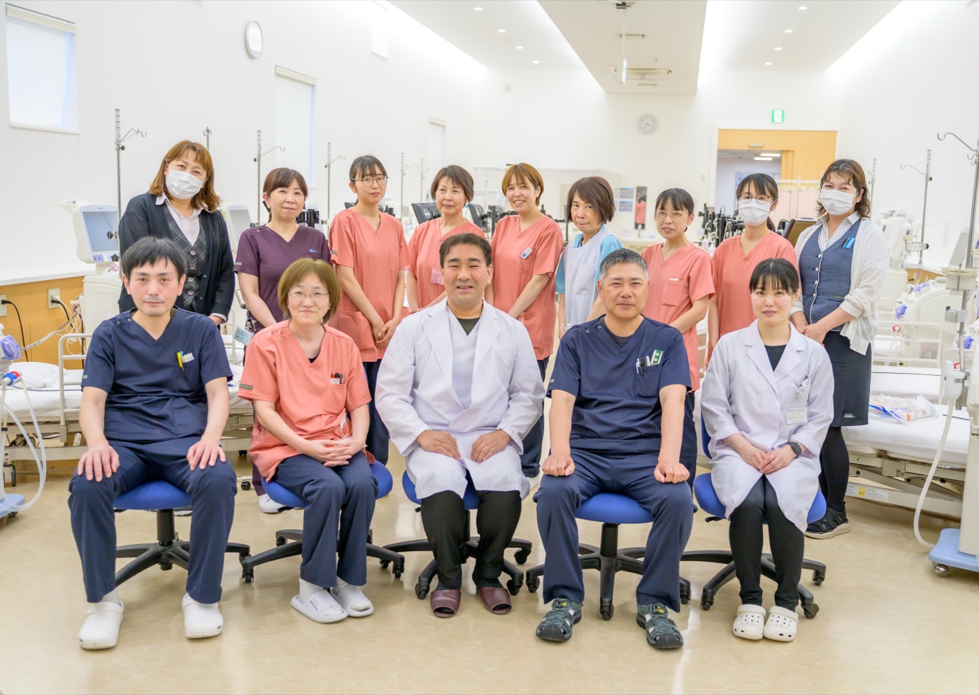 経験豊かなスタッフと徹底した水質管理